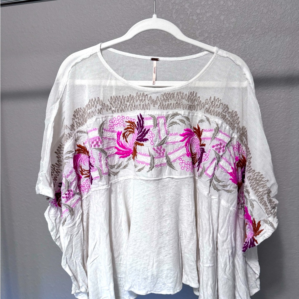 🌺Anthropology Floral High/Low Top